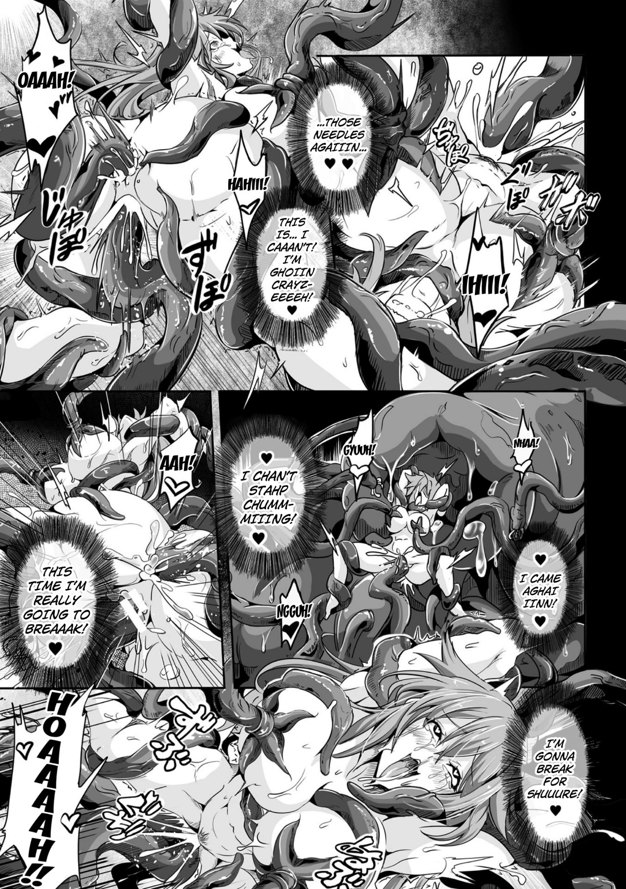 Hentai Manga Comic-Kukkoro Heroines Vol. 14 - The Girl Who's Left Behind In Tentahell-Read-15